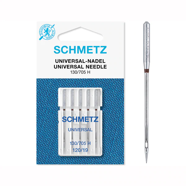 Schmetz Universal Sewing Machine Needles 120/19 Deany Fabrics